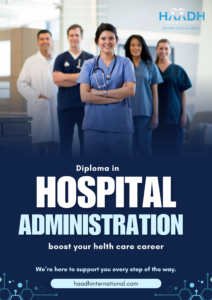 Hospital Administration Course in Kannur offered by HAADH International Health Care Academy with professional healthcare team..